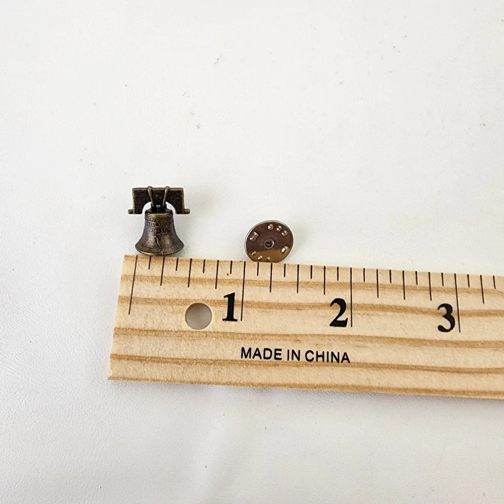 Vintage Liberty Bell Tie‎ Tack Lapel Hat Pin
